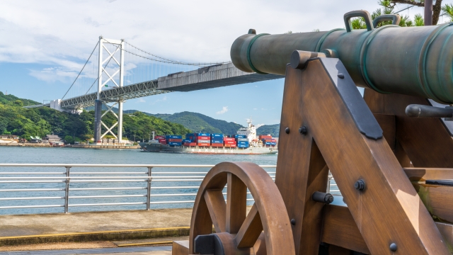 みもすそ川公園・壇之浦古戦場