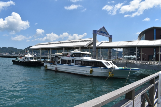 唐戸桟橋(乗船場）