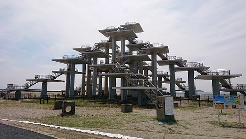 富津公園（明治百年記念展望塔）