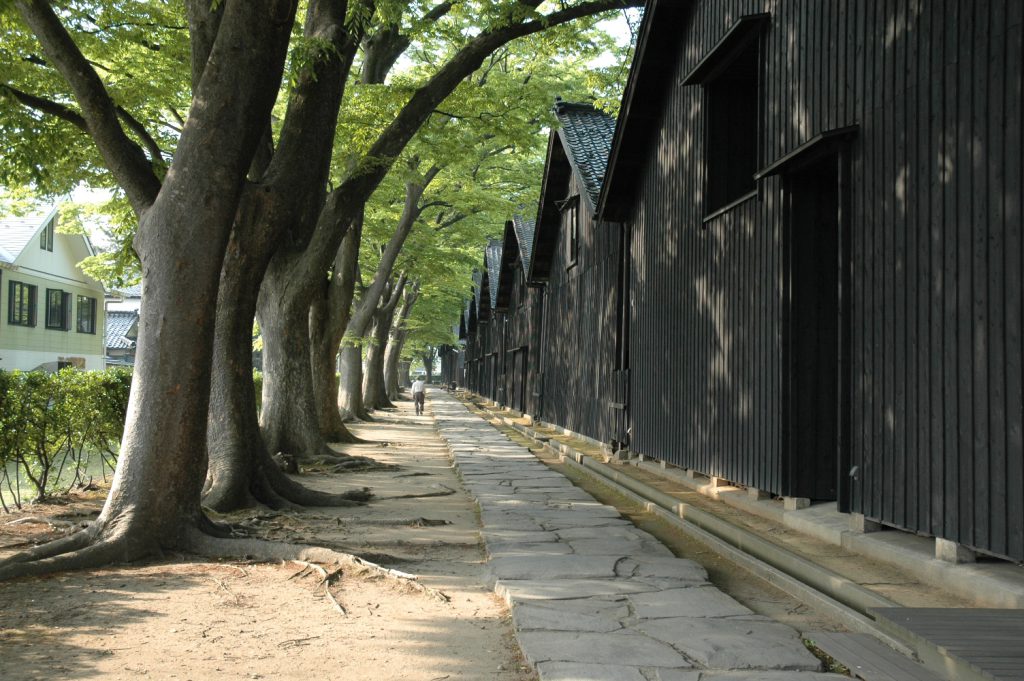酒田のシンボル 山居倉庫